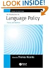 An Introduction to Language Policy: Theory and Method (Language and Social Change)
