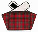 Hotties Soothing Backwrap Microwaveable Heat Wrap For The Relief Of Lower Back Pain - Red Tartan