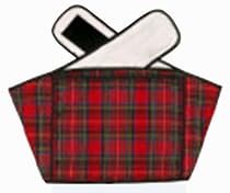 Hotties Soothing Backwrap Microwaveable Heat Wrap For The Relief Of Lower Back Pain - Red Tartan