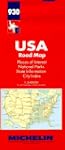 Michelin USA Road Map, No 930