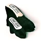 Haute Diggity Dog Jimmy Chew - Black Shoe Plush Dog Squeaky Toy, Large by 