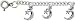 Sterling Silver Crescent Moon Charm Anklet