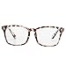Pro Acme Non-prescription Glasses Frame Clear Lens Eyeglasses (Leopard)