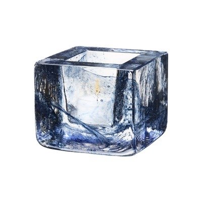 Brick Votive in Blue