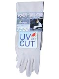 UVカットドライバーズ・ロング手袋 ベージュ