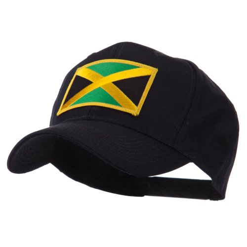 North and South America Flag Embroidered Patch Cap - Jamaica W43S64F