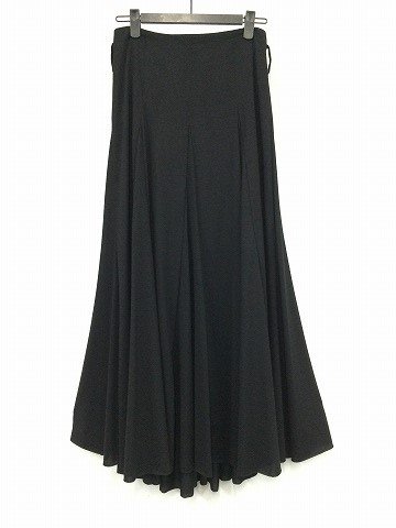 bajra/フレアーロングスカート（黒）サイズ（M）