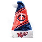 Minnesota Twins HIMO Colorblock Santa Hat