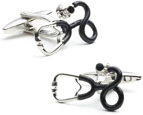 Doctor Stethoscope Cufflinks Gift Boxed