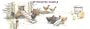 Chickens - Drawing by Cindy Farmer