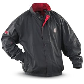 Embroidered PGA Tour Partners Convertible Club Jacket Black by PGA TOUR PARTNERS