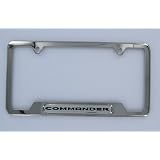Camisasca LFI306POJC Jeep Commander Polished Stainless Steel Commander License Frame by Camisasca