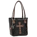 American West Mission Hills Collection Cross Tote Side Pockets