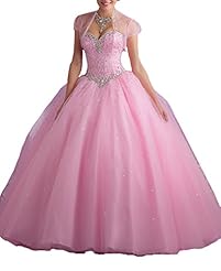 Girls Sweetheart  Beaded  Organza  Ball Gown Pageant Dress/Quinceanera Dress/Party Dress  With Rhinestones