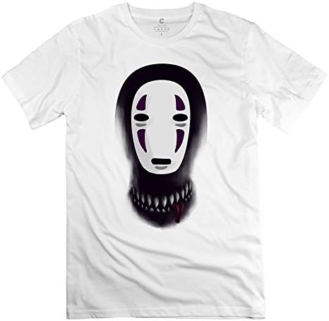 MKSD Funny Spirited Away No Face Faceless Design T-shirt For Men