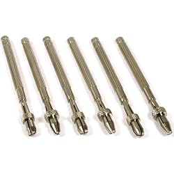 6 Watchmaker Sliding Pin Vise Drilling Lathe Hand Tool