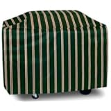Two Dogs Designs 53-Inch Grill Cover, Green Stripes by Two Dogs