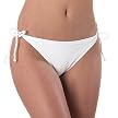 Fiorucci Side-Tie Scoop Swim Bottom- White