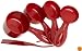 Cuisinart 4 Piece Measuring Cup Set with Leveler,  Red