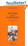 Histoire de la Martinique, tome 1. Des Arawaks � 1848