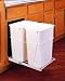 Pull-Out Waste Container, Double 35 Qt. w/FE Slides