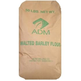 Malted Barley Flour - Bulk 50 Pound Bag by Honeyville Farms