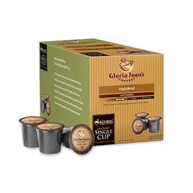 Keurig K-Cup Gloria Jeans Hazelnut Coffee.