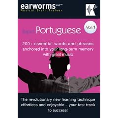 Rapid Portuguese: v. 1: 200+ Essential Words and Phrases Anchored into Your Long Term Memory with Great Music (Earworms)