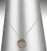 (Parent_T063047U) Autograph Twisted Ring Pendant Necklace Made with CRYSTALLIZEDÃ¢â€žÂ¢ - Swarovski Elements in Miscellaneous