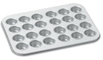 Cuisinart Chef's Classic Nonstick Bakeware 24-Cup Mini Muffin Pan