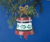 Flowerpot Bell Ornaments (Pk/12)