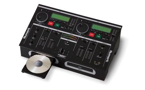 Numark CD MIX-1 DJ Mixer With Dual CD Player
