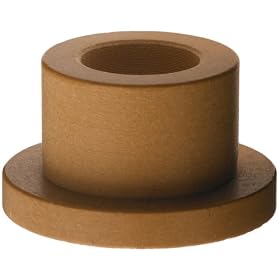 TriStar RULON(R) LR Flanged Sleeve Bearing 1/2"IDx3/4"ODx3/4" Length Red DRF-0812-6 (Pack of 2)