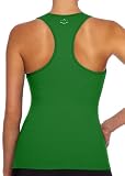 Beyond Yoga Women's Supplex Racerback Cami,Emerald,Large