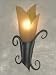 1120l - Lyre Sconce