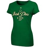 MLB Majestic Boston Red Sox Ladies Feeling Green St. Patrick's Day T-Shirt - Kelly Green (Large)