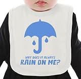 Why does it always rain on me ネクタイを有する有機ビブ Medium