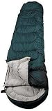 XXL Mumien Schlafsack - 10 C Farbe gruen