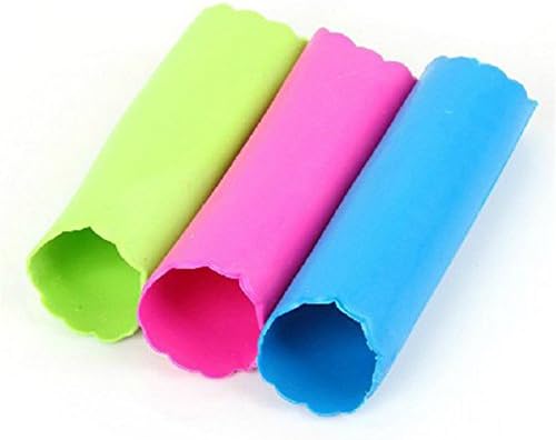 HAKSEN Garlic Peeler,Random color,Pack of 3