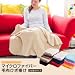 マイクロファイバー毛布 ひざ掛けサイズ 【ベージュ】 2009