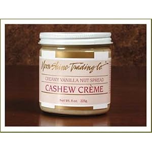 Chocolate Nut Spread Vanilla Cashew Creme - 1 Medium (8oz) Jar by Chocolate Fondue