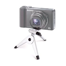 DURAGADGET Collapsible Miniature Digital Camera Tripod For Sony Cyber-shot HX20V, RX100 & DSC-HX9V