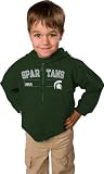 Michigan State Spartans Youth Forest Team Fleece Full Zip Hooded Sweatshirt