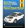 Haynes Manuals - Ford Taurus and Mercury Sable (96 - 05) Manual (36075)