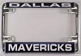 Dallas Mavericks Chrome Motorcycle License Plate Frame