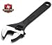 Tools & Hardware : Neiko Pro Quality 6" Adjustable Wrench CrV Black Steel Finish