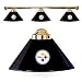 Imperial Pittsburgh Steelers Licensed Three Shade Metal Swags Billiard Table Lamp