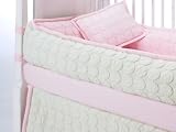 Bubbles Pink/Pistachio Green 5pc Crib Bedding Set