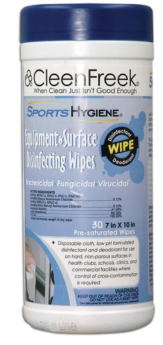 CleenFreek SportsHygiene 30 Count Equipment and Surface Wipes picture 41YYryNgnmL CleenFreek SportsHygiene 30 Count Equipment and Surface Wipes