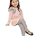 Gaorui 2pcs Baby Girl Kids Bowknot T-shirt Top+pants Leggings Trousers Outfit Clothing